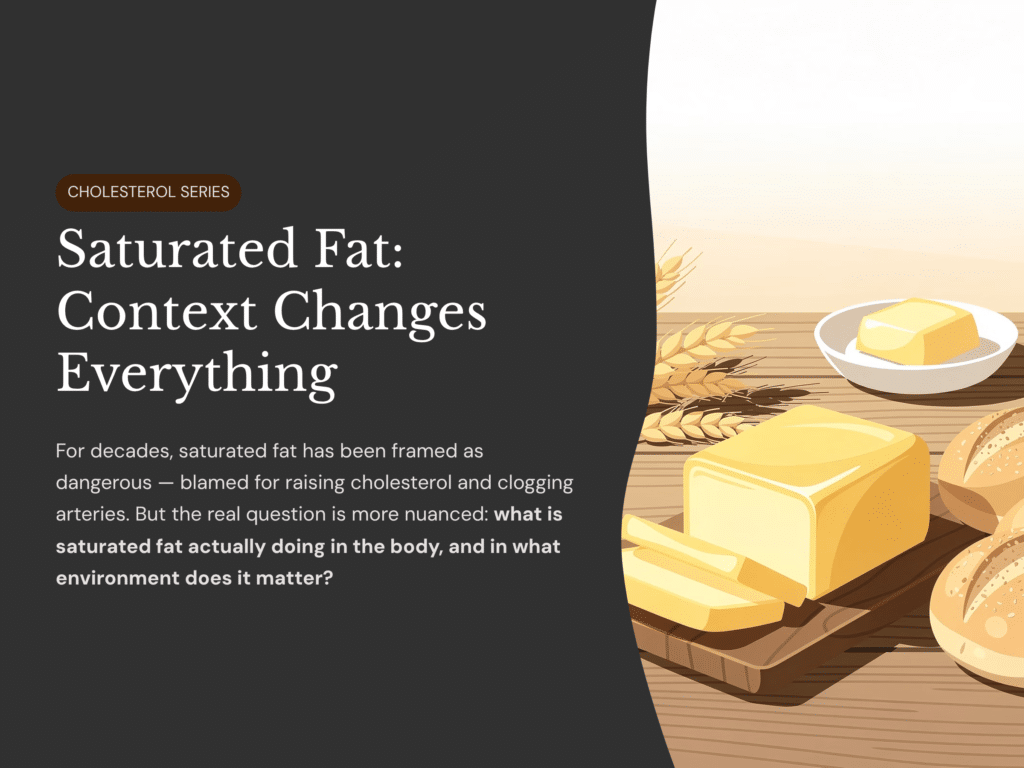 Is Saturated Fat Bad?