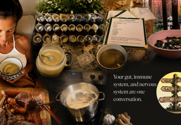 GAPS Diet and GAPS Keto Method with homemade broth, cooked foods and gut-supportive nutrition